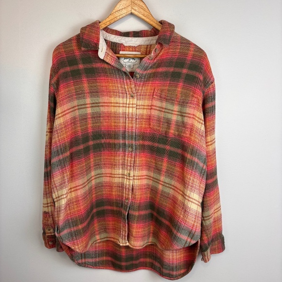 American Eagle Outfitters Tops - American Eagle Oversized Soft Flannel